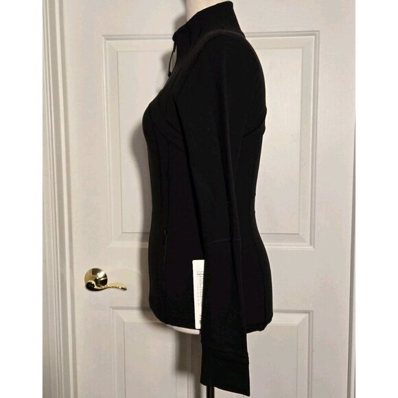 Lululemon Define Relaxed Fit Jacket Luon Black size 10 NWT Yoga Pilates 23 23178 - Picture 3 of 11